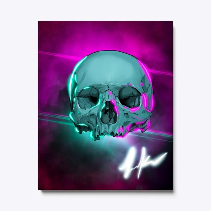 Retro skull